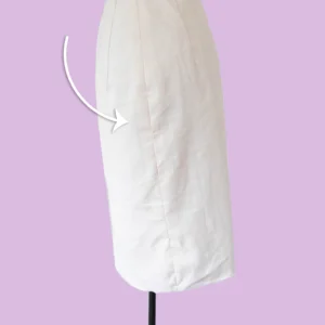 Reduce Side Seams on Skirt